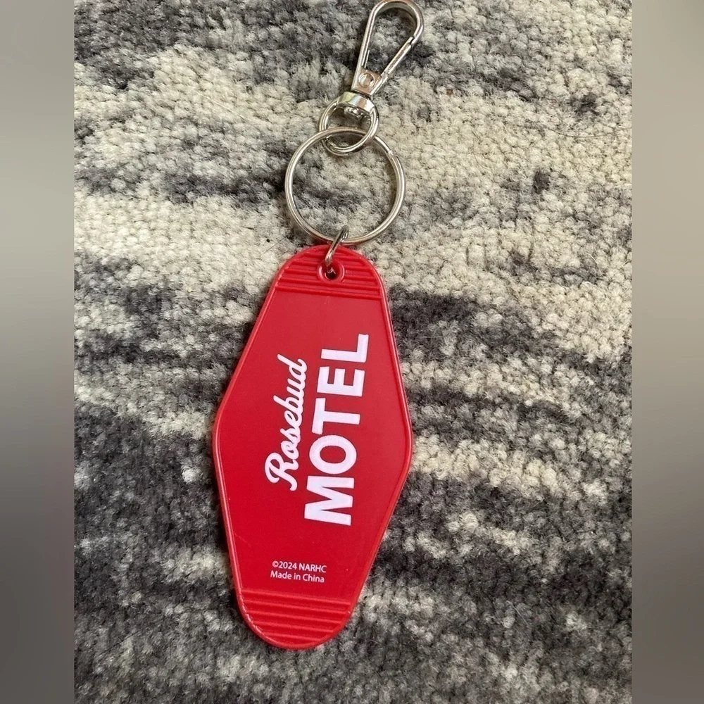Schitt’s Creek Rosebud Motel Keychain